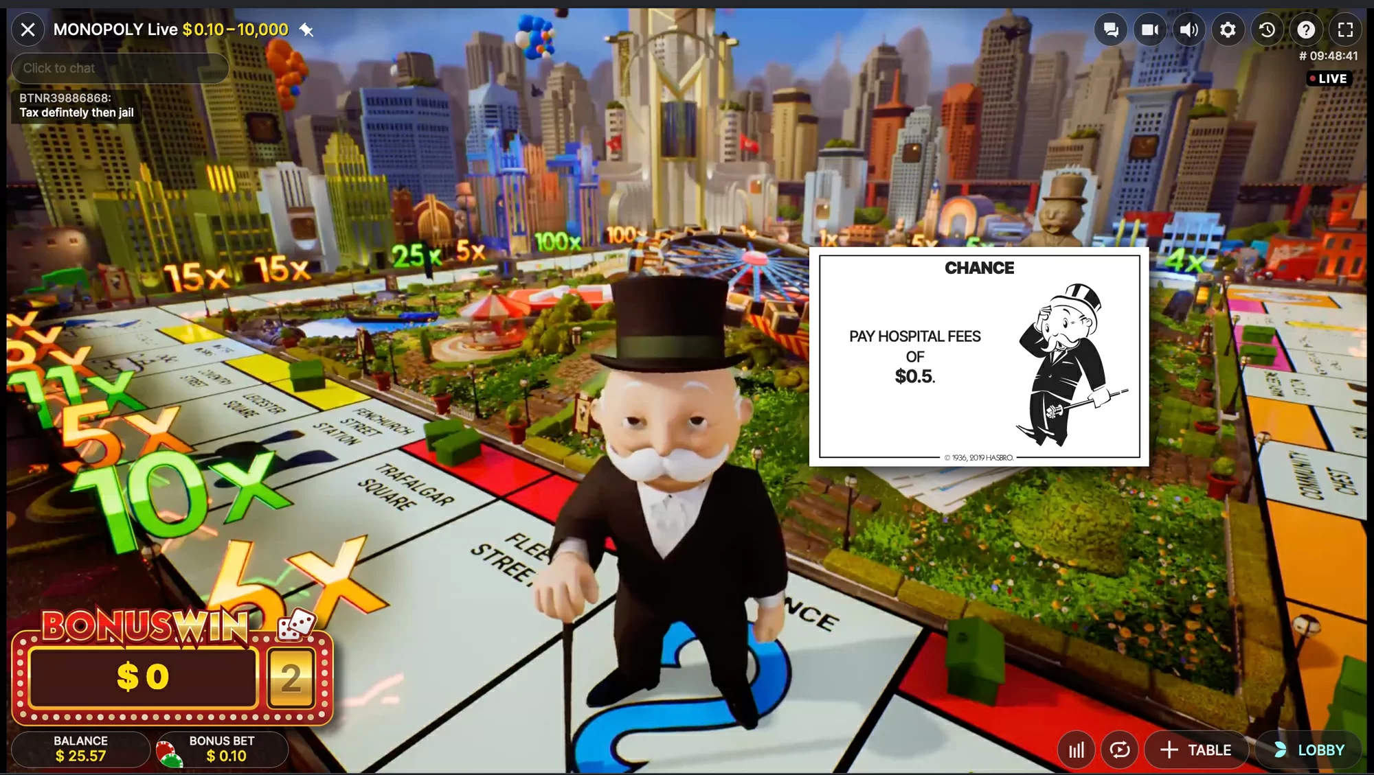 Vavada tragamonedas de Monopoly Live